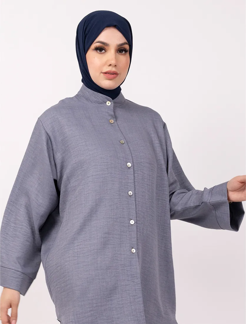 Denim Linen Feel Co Ord